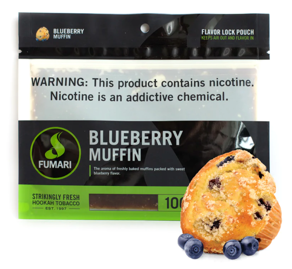 Fumari Muffin de Arándanos Sabor Cachimba