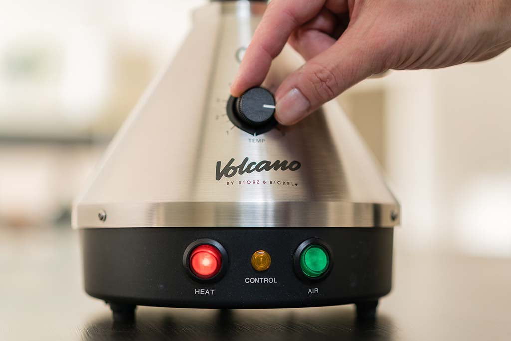 Pomo clásico volcán Storz y Bickel