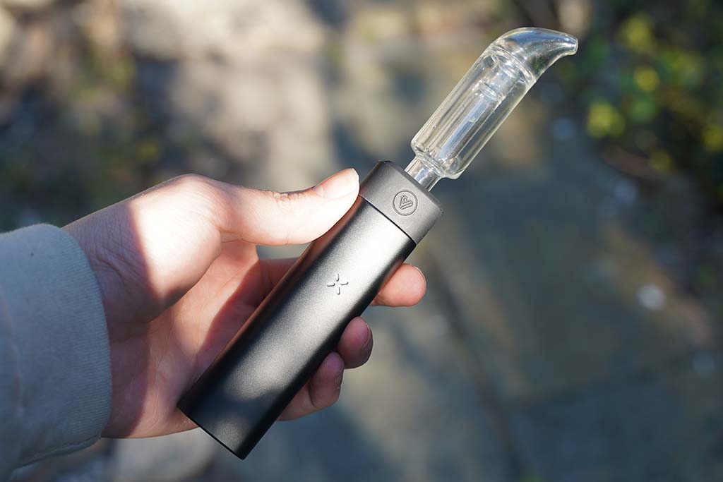 Adaptador de accesorios de vidrio POTV para mini burbujeador curvo PAX