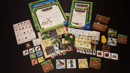 Juego de mesa Minecraft Constructores y Biomas