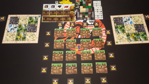 Juego de mesa Minecraft Constructores y Biomas