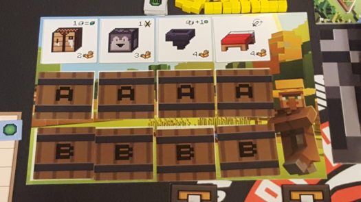 Juego de mesa Minecraft Constructores y Biomas