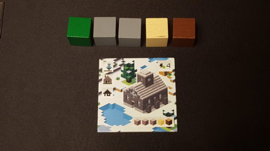 Juego de mesa Minecraft Constructores y Biomas