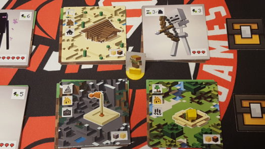 Juego de mesa Minecraft Constructores y Biomas
