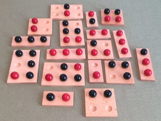 Juego de mesa con balas